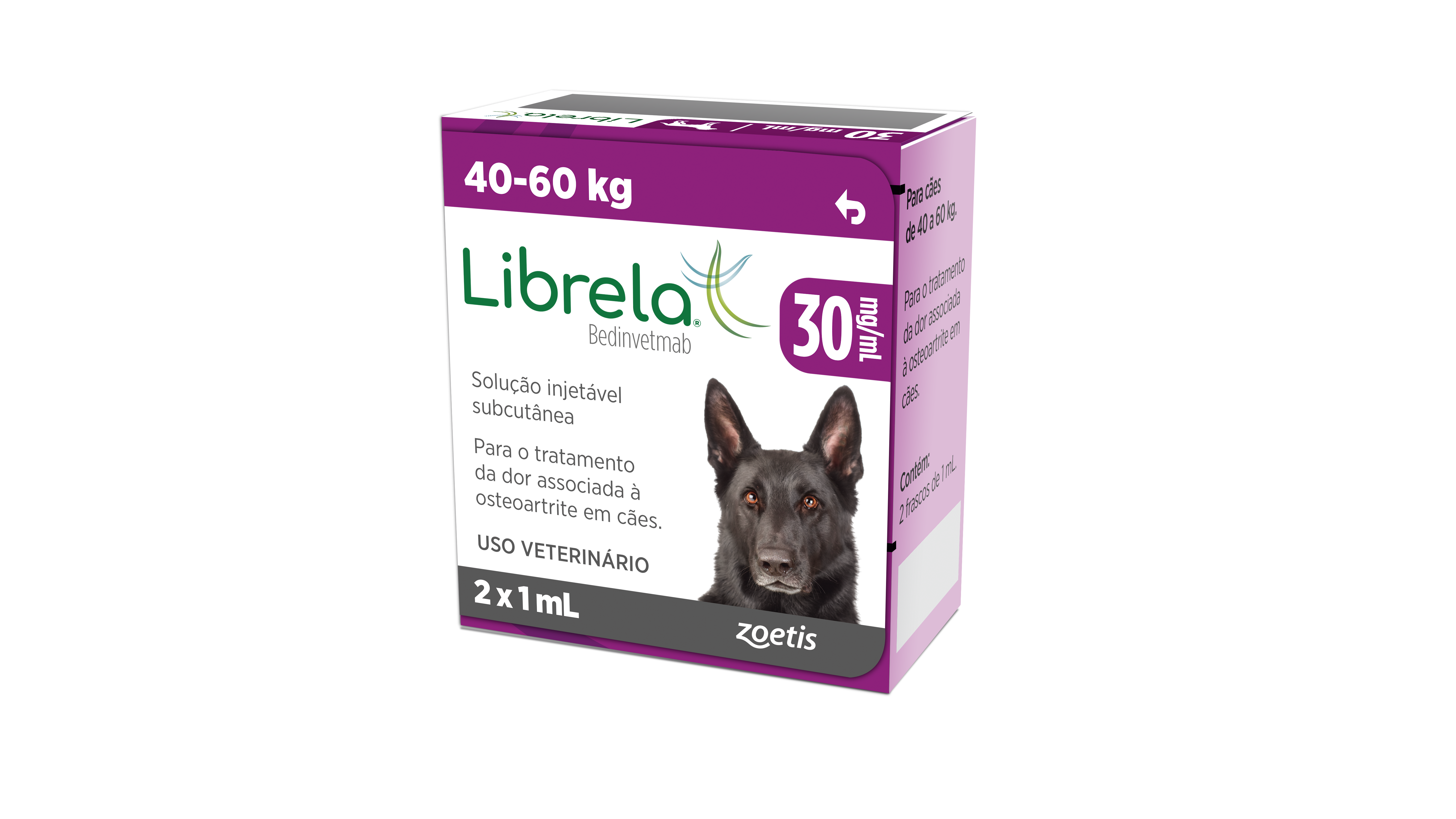 LIBRELA 30MG - 2 FRASCOS DE 1ML