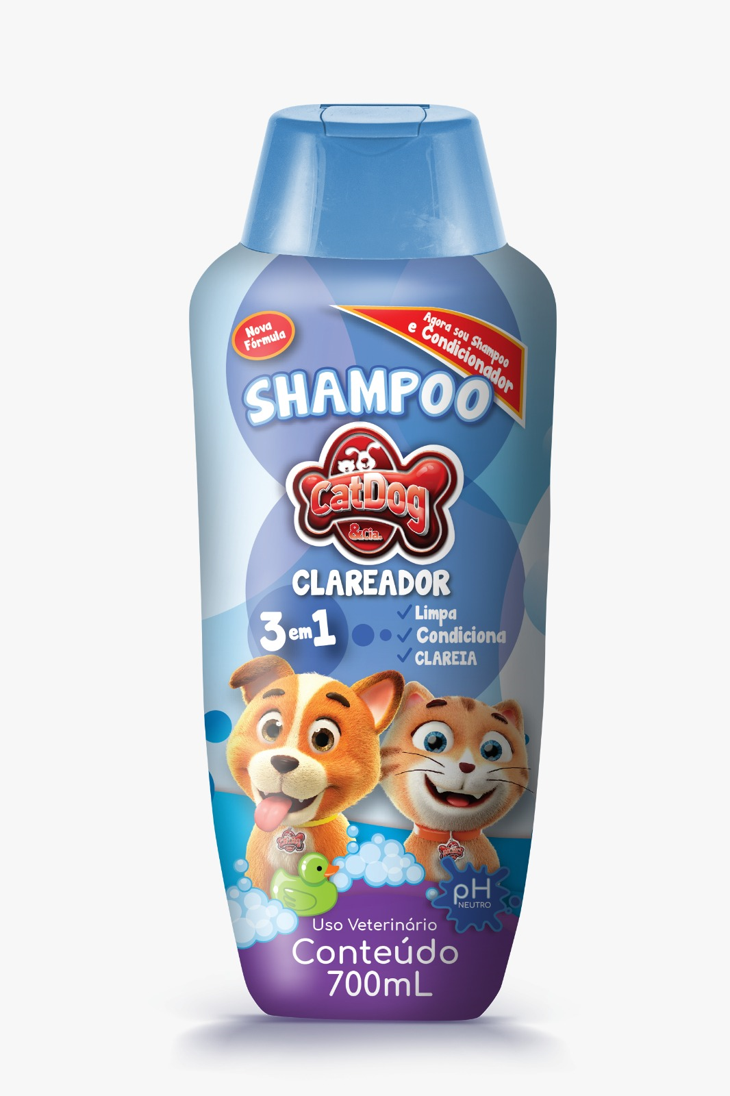 CAT DOG SHAMPOO (CLAREADOR) - 700ML