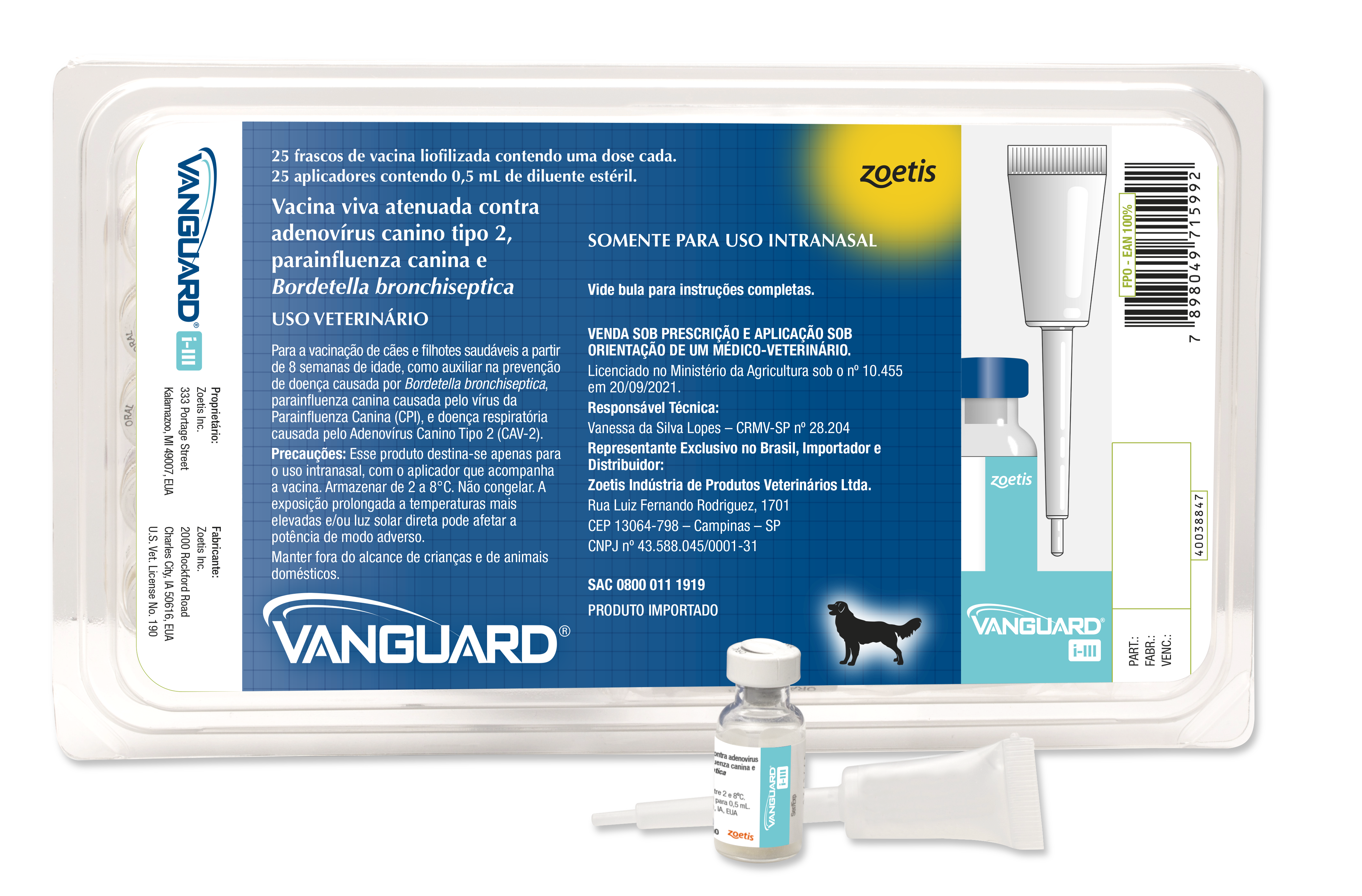 VANGUARD I III - 25 UNIDADES 