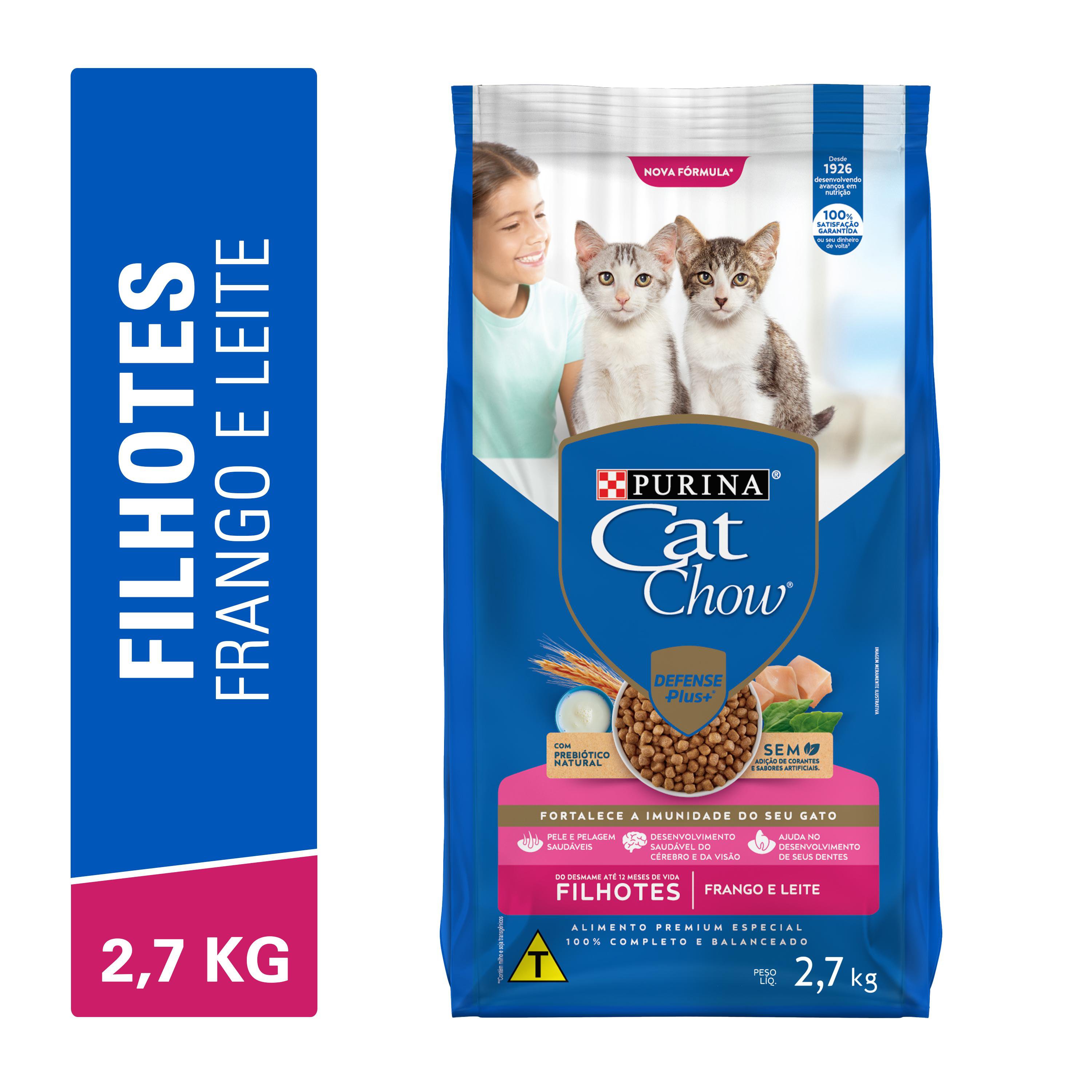 CAT CHOW PS FILHOTE (FRANGO) - 2,7KG