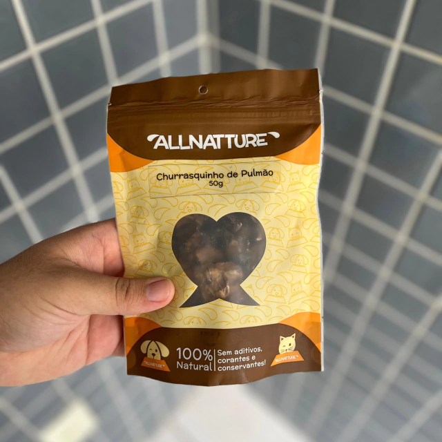 ALL NATURE CHURRASQUINHO PULMAO 50G