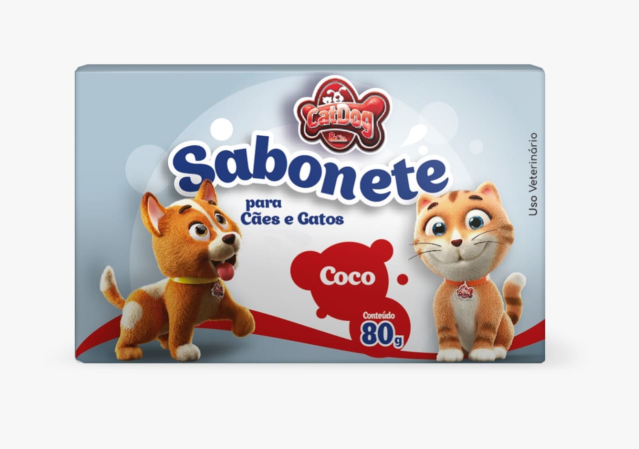 CAT DOG SABONETE (COCO) - 80G