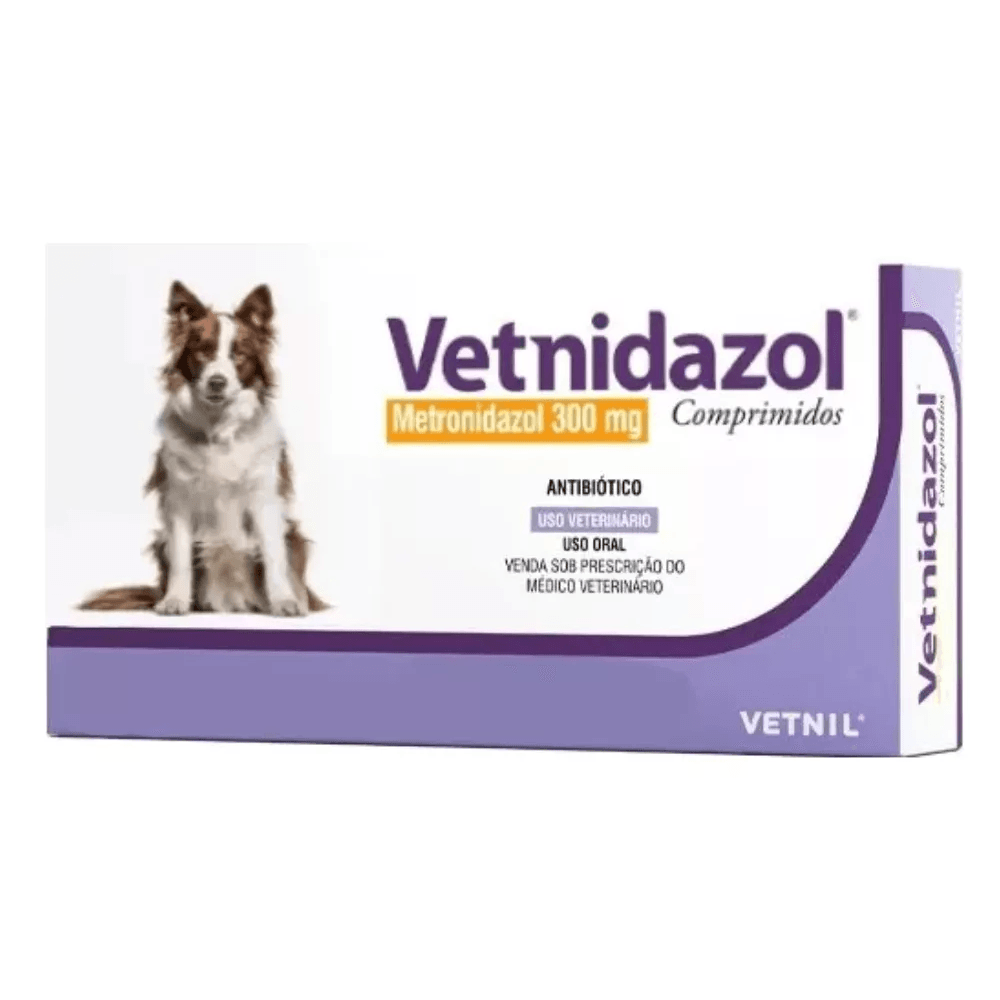 VETNIDAZOL 300MG 10COMP