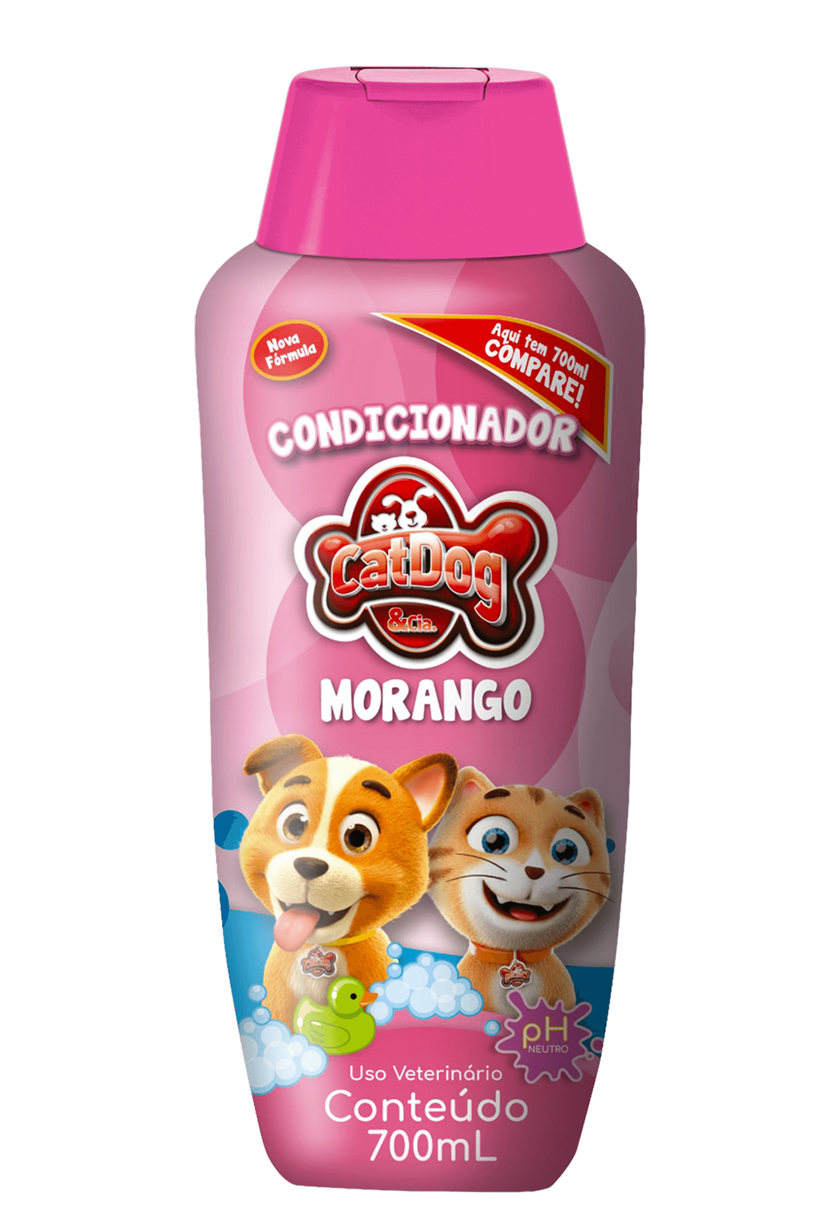 CAT DOG CREME CONDICIONADOR (MORANGO) - 700ML