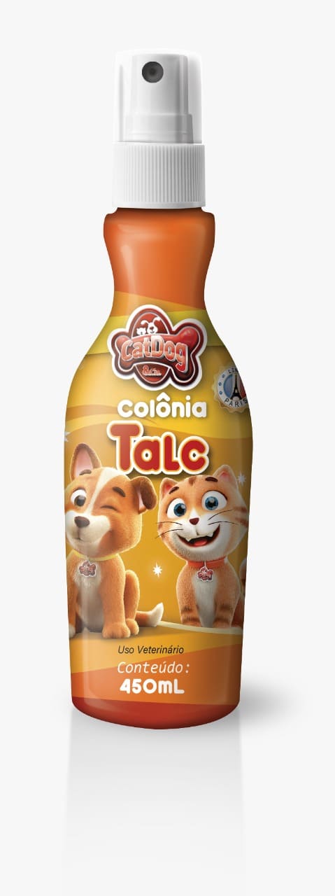 CAT DOG DEO COLONIA PET (TALC) - 450ML