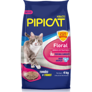 PIPICAT GRANULADO FLORAL 6X4KG