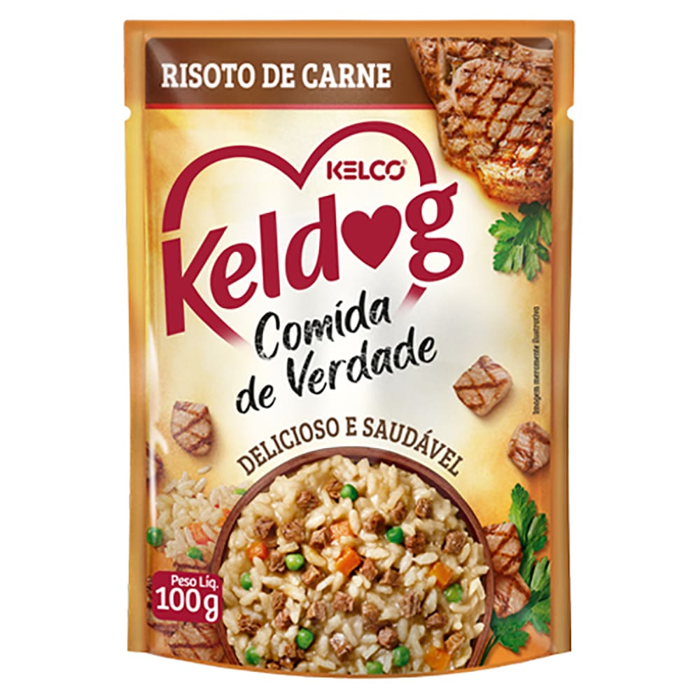 KELDOG RISOTO DE CARNE 100G