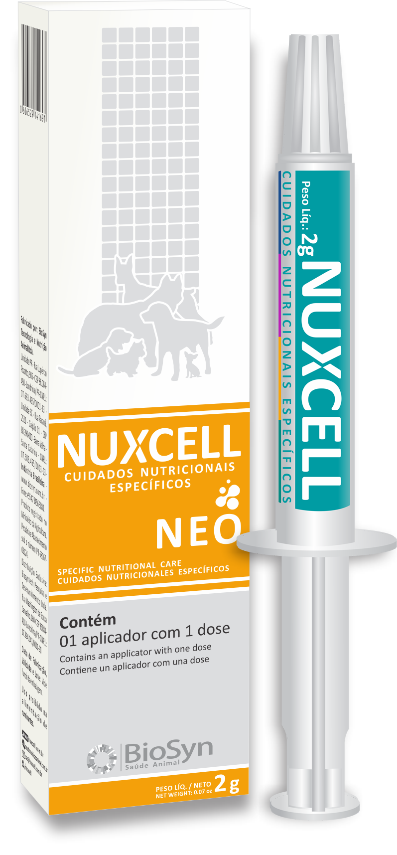 NUXCELL NEO SERINGA 80X2G