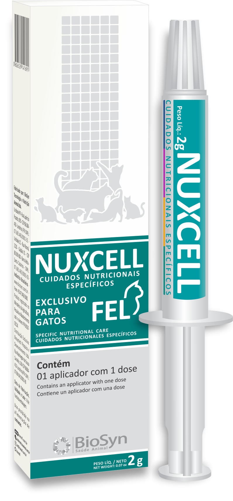 NUXCELL FEL SERINGA 80X2G
