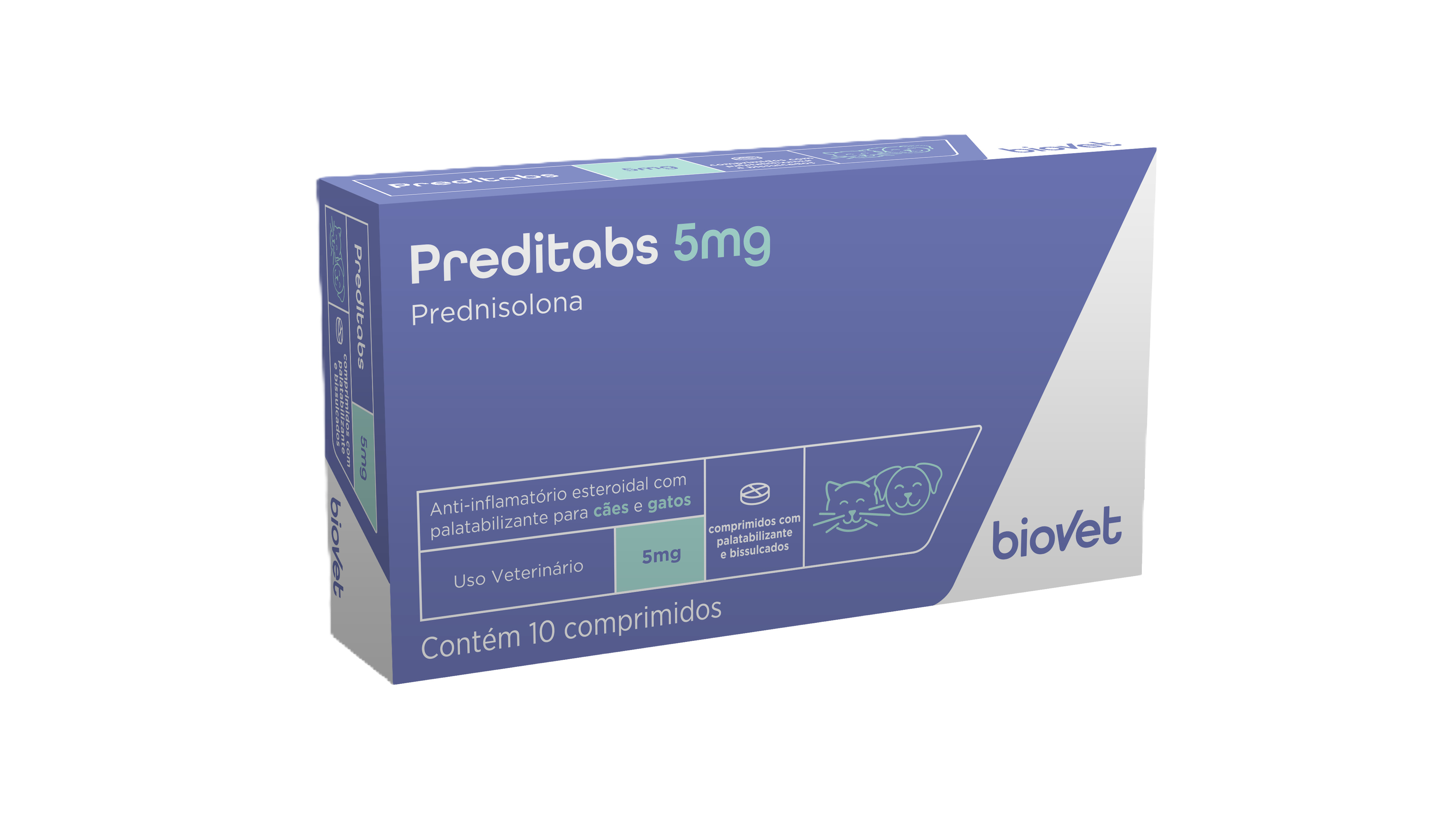 PREDITABS (5MG) - 10 COMPRIMIDOS 