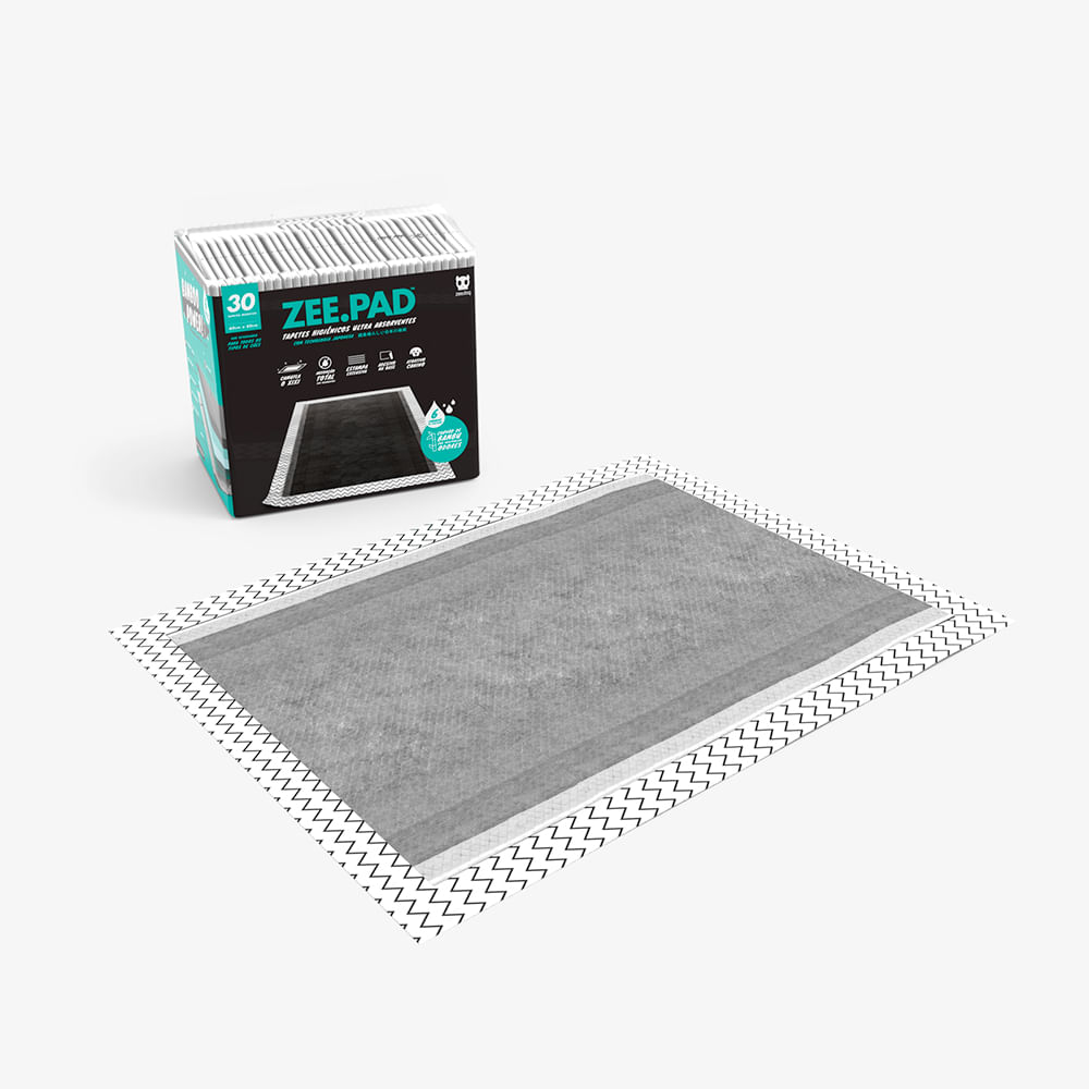 ZEE TAPETE HIGIENICO CINZA C/30 (1541)