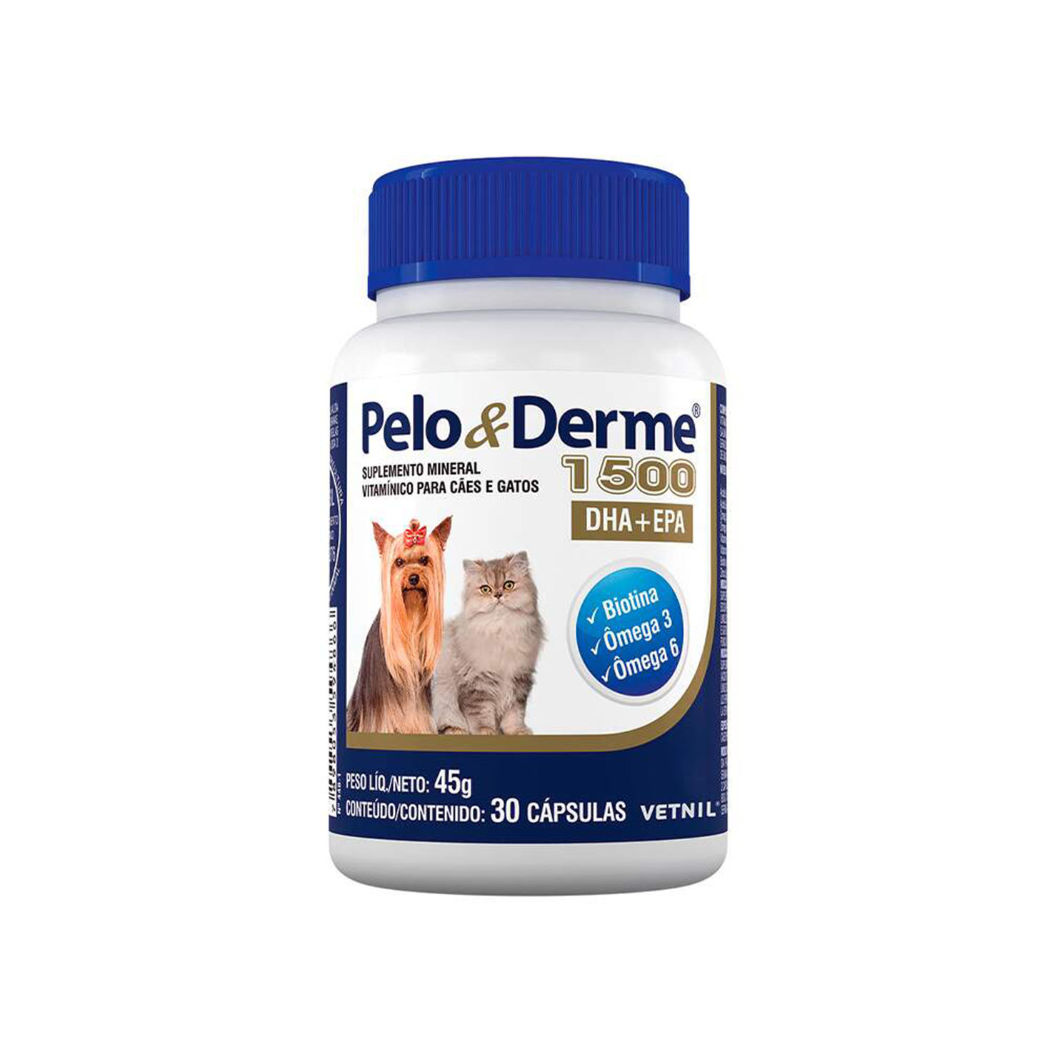 PELO E DERME 1500MG DHA+EPA 30