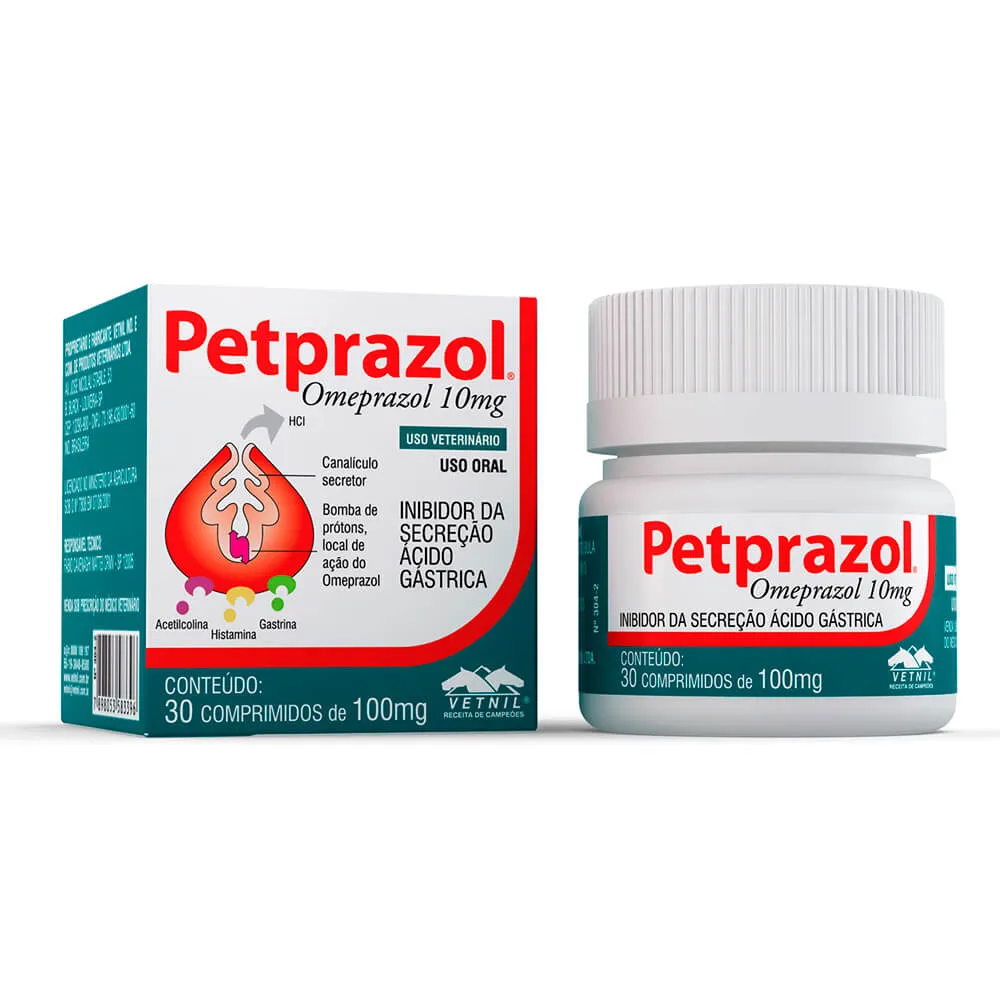 PETPRAZOL 100MG 24X30COMP