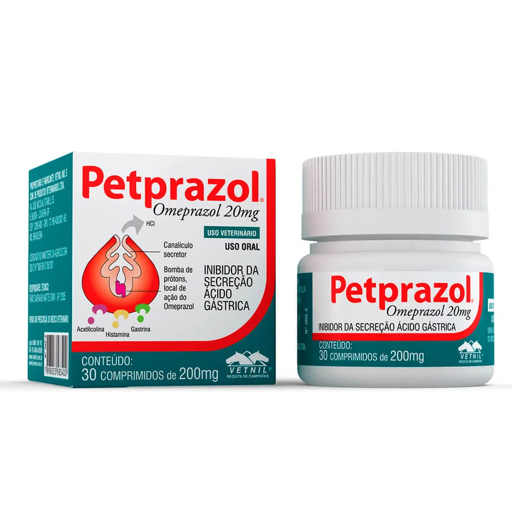 PETPRAZOL 200MG 24X30COMP