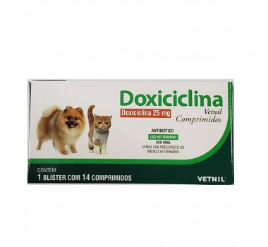 DOXICICLINA VETNIL COMP. 25MG