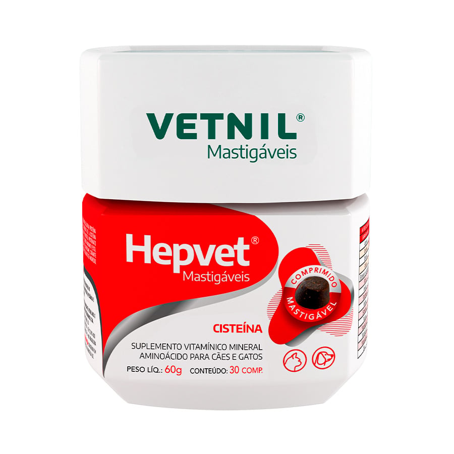 HEPVET MASTIGAVEIS 30COMP