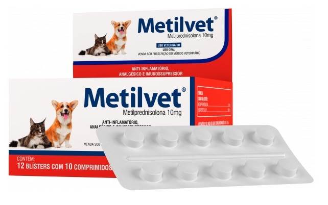 METILVET 10MG HOSP. 120COMP